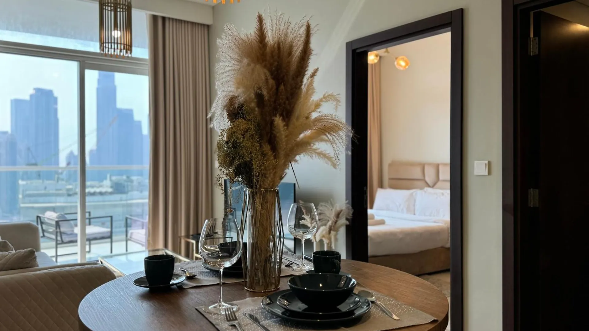 Burj Khalifa View Apartment دبي